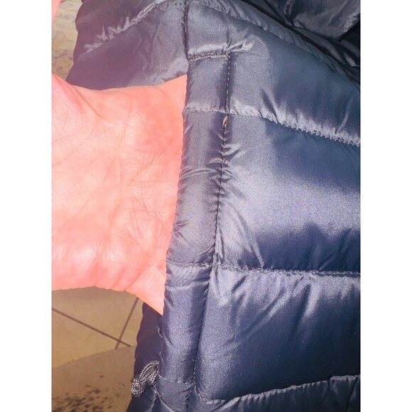 Red Head Mens Puffer Vest L/G Nylon Duck Down Feathers Black Outdoors Packable - Picture 8 of 10